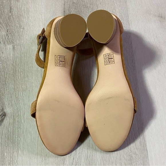 Jeffrey Campbell Purdy Sandal, Zigzag Pattern Block Heel Open Toe, Size 8 - Picture 6 of 11